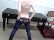 Innocent Russian College Transformation [Quick Slip At 3:00]