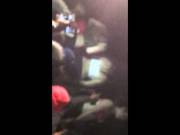 Woman Removes Bra At Party