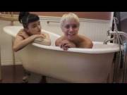 Two Girls Starting New Bathtub Interview Show On Youtube [Immediate]