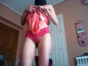 Xxs Girl / Xxxl T-Shirt [Peeks Throughout, Link @ 1:33]