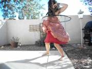 Hula Hooper With Quick Wardrobe Malfunction [5:20]