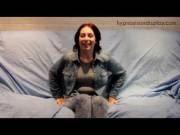 Hypnotized Girl Stuck To Sofa (Preview Of Gail's Second Shoot)