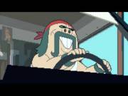 Flairs - Truckers Delight (Official Music Video) [Really Good Pixel Art]