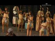 Topless Dancers In The Grand March Of &Amp;Quot;Aida&Amp;Quot;