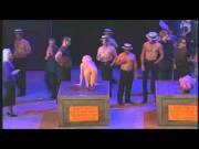 A Trio Of Naked Ladies In The Opera &Amp;Quot;The Rise And Fall Of Mahagonny&Amp;Quot;