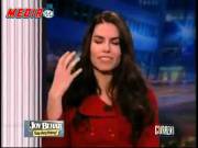 Woman Has Mini Orgasm On Tv.