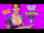 Bianca Playing Pokemon Go.