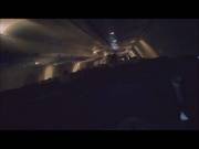 Pussy Play In My Airplane Seat[Gif]