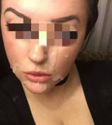 My Girlfriend Loves Taking Multiple Loads. Aftermath Of Sucking Off Me And My Friend. ...