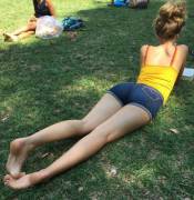 Gorgeous College Ass