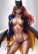 Barbara Gordon Shows Off Her Hot Body (Dandon Fuga) [Batgirl]