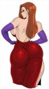 Jessica Rabbit Being Thick (Synecdoche) [Who Framed Roger Rabbit]