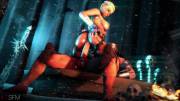 Cassie Cage Riding Scorpion, (Ktsfm) [Mortal Kombat X]