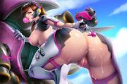 D.va Butt (Mrhl) [Overwatch]