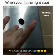 When You Hit The Right Spot